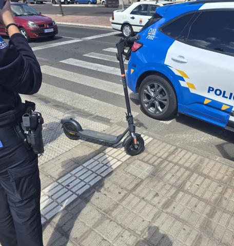 Control de patinetes