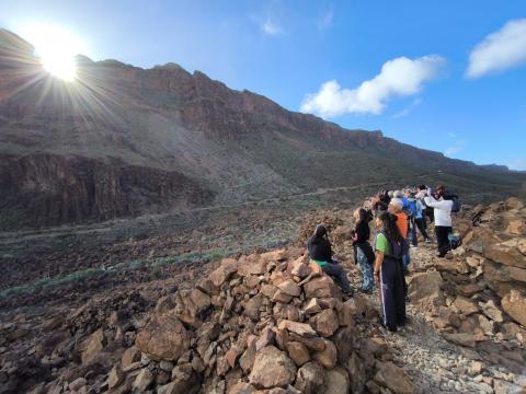 La ‘luz del Rey’, Necrópolis de Arteara/ canariasnoticias.es