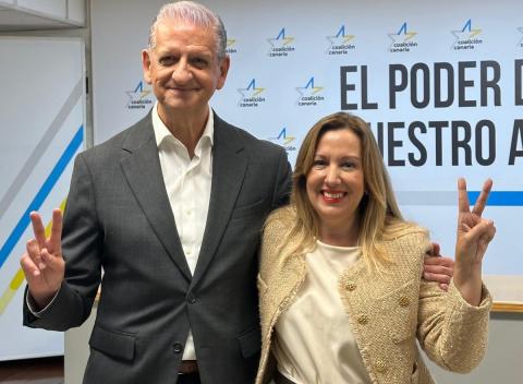Francisco Linares y Rosa Dávila
