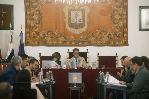 Pleno del Ayuntamiento de La Laguna 
